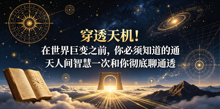 付费文章：穿透天机！在世界巨变之前，你必须知道的通天人间智慧一次和你彻底聊通透-靠谱项目库