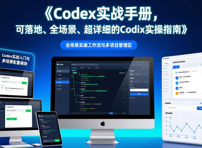 Codex实战手册,可落地、全场景、超详细的Codex实操指南-靠谱项目库