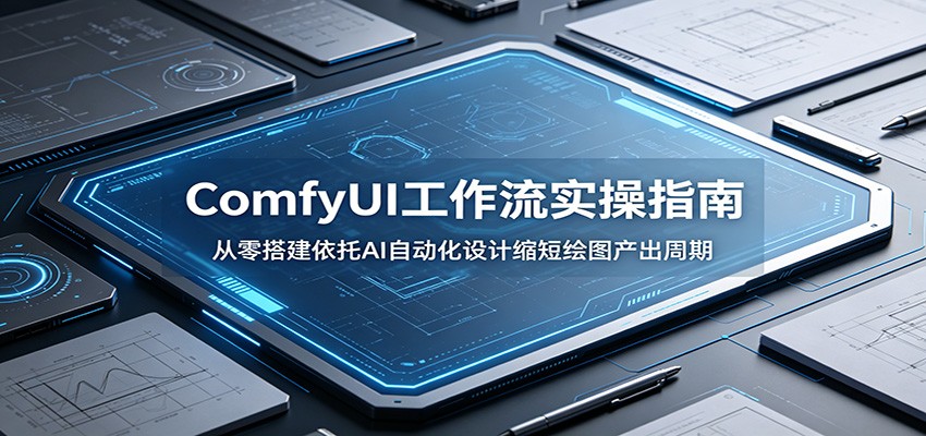 ComfyUI 工作流实操指南:从零搭建依托AI自动化设计缩短绘图产出周期-靠谱项目库
