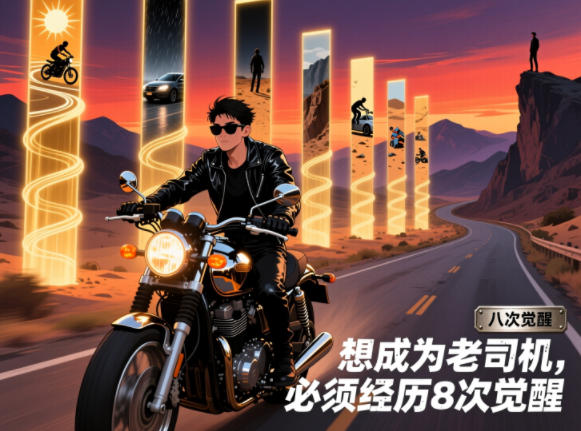 付费文章：想成为老司机，必须经历8次觉醒-靠谱项目库