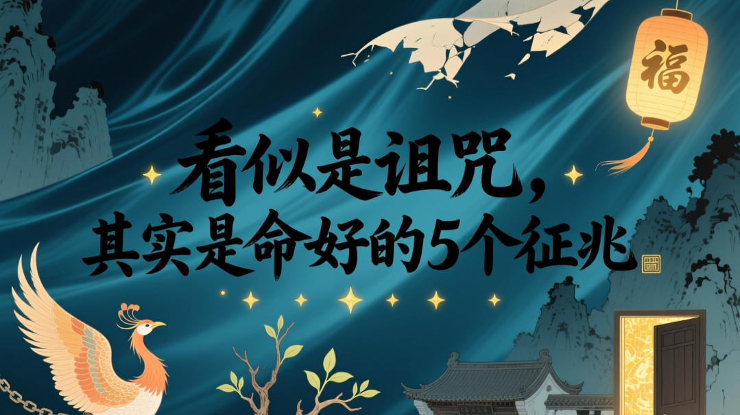 付费文章：看似是诅咒，其实是命好的5个征兆-靠谱项目库