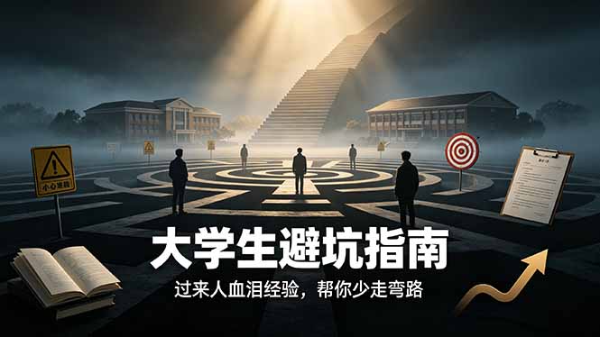 (19195期)付费文章:大学生避坑指南 ,过来人血泪经验,帮你少走弯路-靠谱项目库