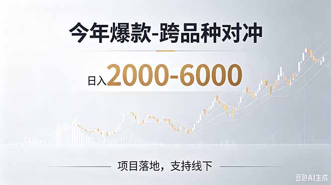 (19150期)2026创业新风口—跨品种对冲震撼首发!日收益2000-6000+,项目绿色长久,安全稳健-靠谱项目库