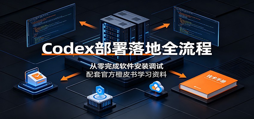 Codex部署落地全流程：从零完成软件安装调试，配套官方橙皮书学习资料-靠谱项目库
