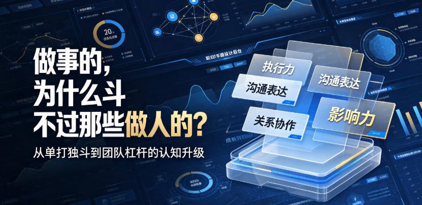 付费文章：做事的，为什么斗不过那些做人的？-靠谱项目库