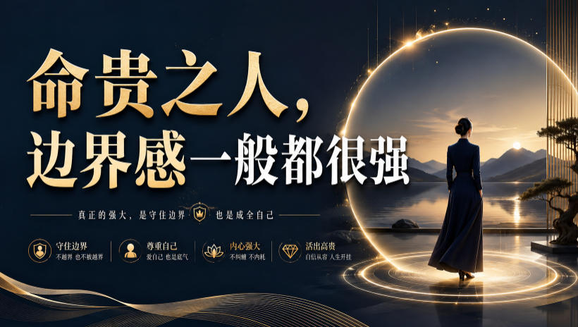 付费文章：命贵之人，边界感一般都很强-靠谱项目库