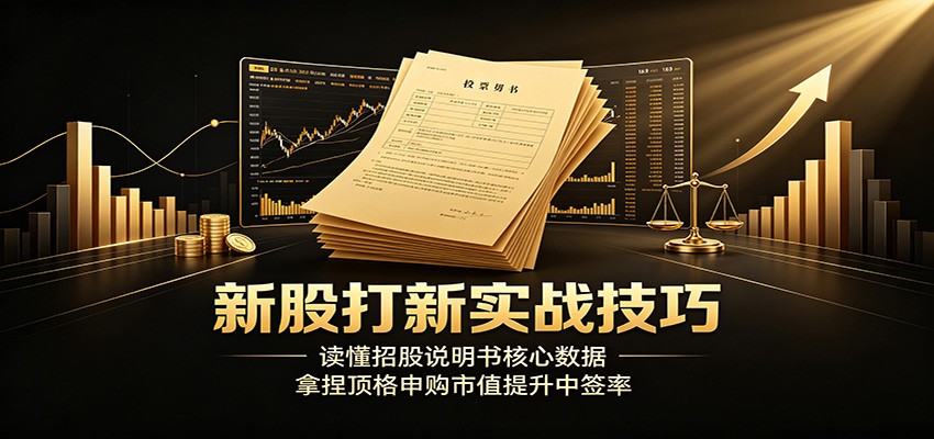 新股打新实战技巧:读懂招股说明书核心数据,拿捏顶格申购市值提升中签率-靠谱项目库