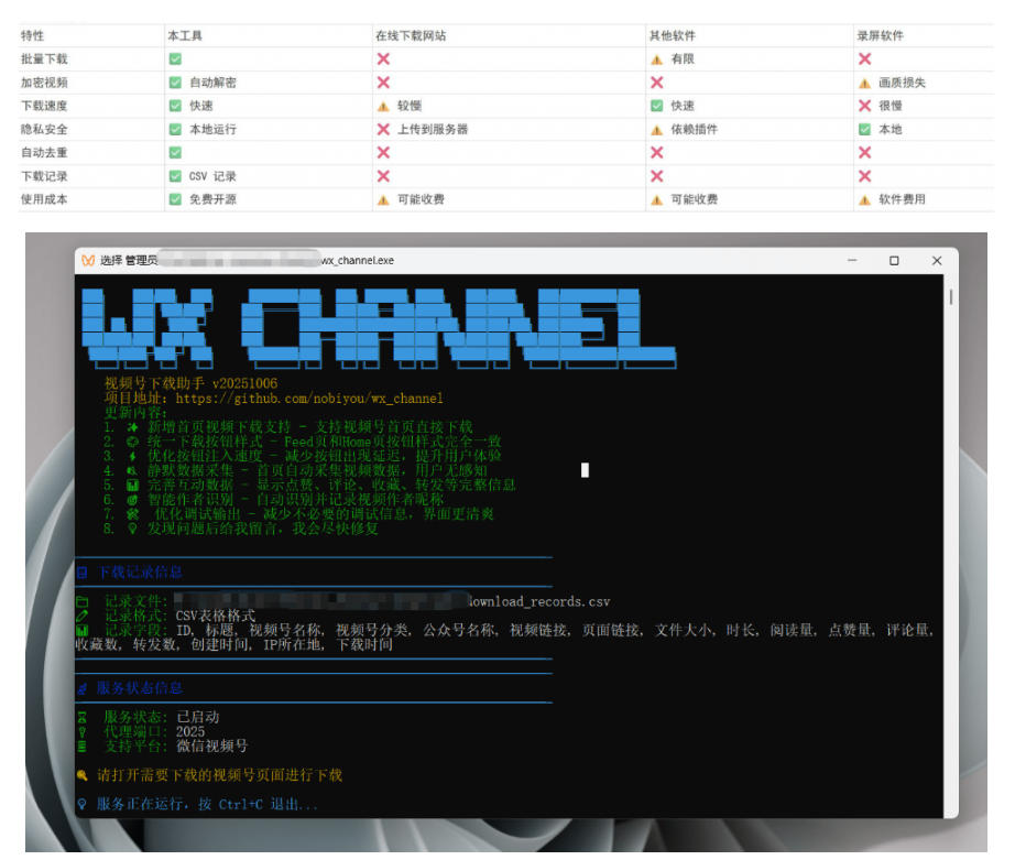 图片[2]-Github热门工具，视频号下载神器又来了！一键注入下载按钮，轻松下载，使用便捷wx_channel-靠谱项目库