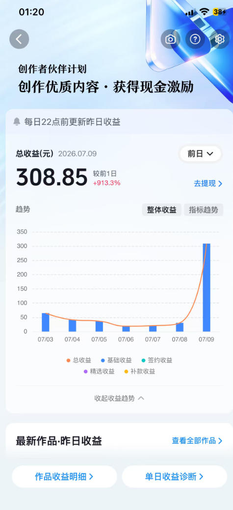 图片[3]-抖音某大佬的AI育儿真人短剧项目，吃伙伴计划+分成计划+光合计划+商单收徒等，单条收益几张-靠谱项目库